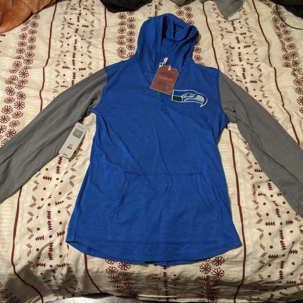 Throwback Seattle Seahawks Thin Hoodie